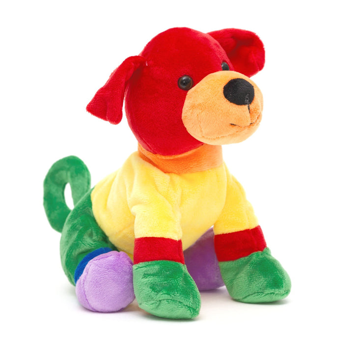 Rainbow Soft Puppy Toy