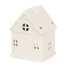 Load image into Gallery viewer, White Gingerbread House Oil/Wax Burner
