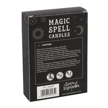 Load image into Gallery viewer, PACK OF 12 YELLOW &#39;SUCCESS&#39; SPELL CANDLES
