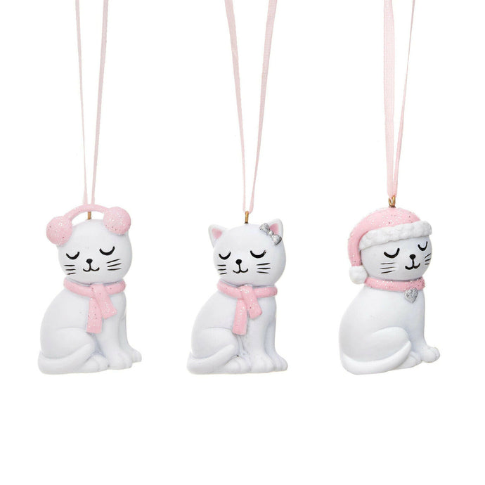 Cutie Cat Bauble Christmas Tree Hanging Decoration