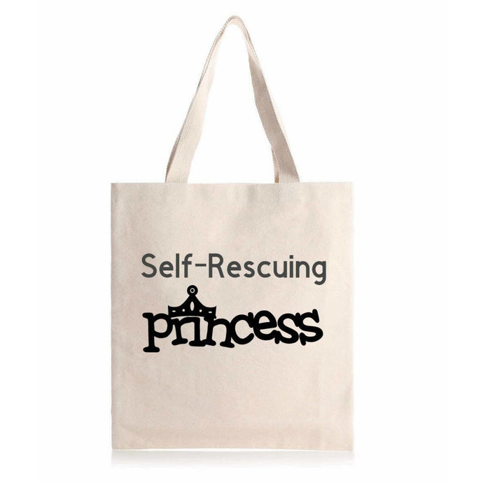 Self Rescuing Princess Tote Bag