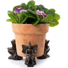Load image into Gallery viewer, Elm Tree Flower Fairy Plant Pot Feet – Set of 3
