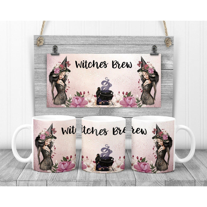 Witches (or Bitches) Brew Mug, gift for your bffs perfect leaving present, Christmas, Halloween, birthdays